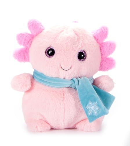 Axolotl Stuffed Animal Plush, Puffimalz by Zoologee