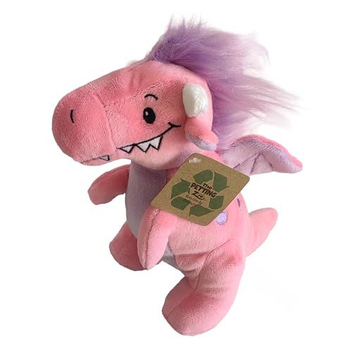 Baby Dragon Stuffed Animal Plushie, Zoologee Mystical Animals, (Pink) by Zoologee