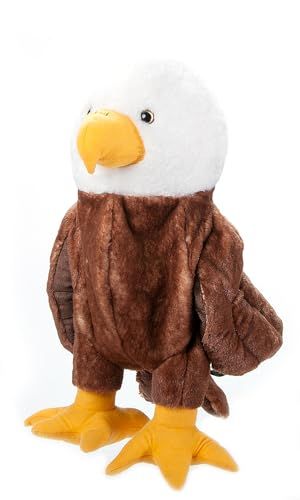 Bald Eagle Plush Backpack Stuffed Animal by Zoologee