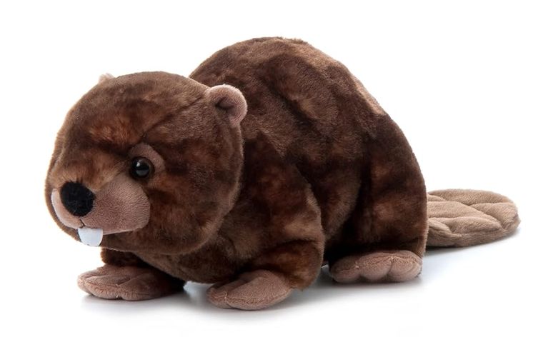 Beaver Stuffed Animal Plushie by Zoologee
