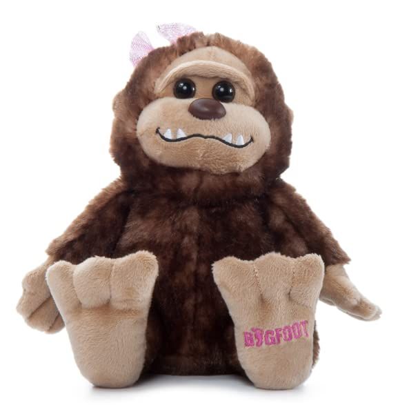 Bigfoot Girl Stuffed Animal Plushie by Zoologee