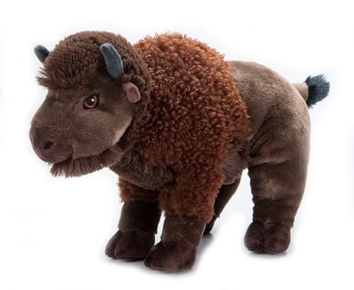 Bison Stuffed Animal Plushie by Zoologee