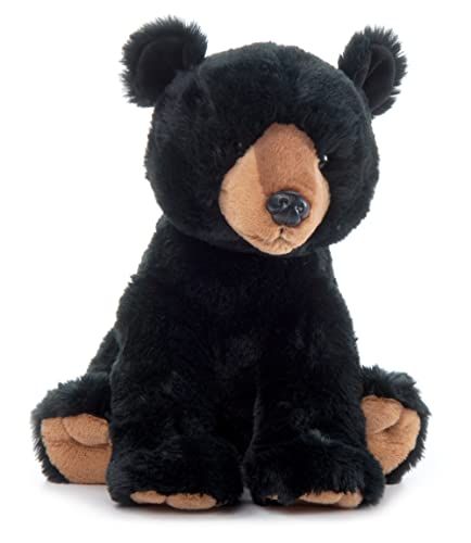 Black Bear Stuffed Animal, Wild Onez by Zoologee