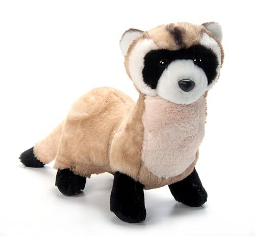 Black-Footed Ferret Stuffed Animal Plush, Wild Onez by Zoologee