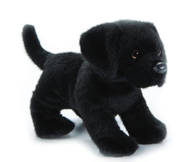 Black Lab Dog Stuffed Animal Plushie by Zoologee