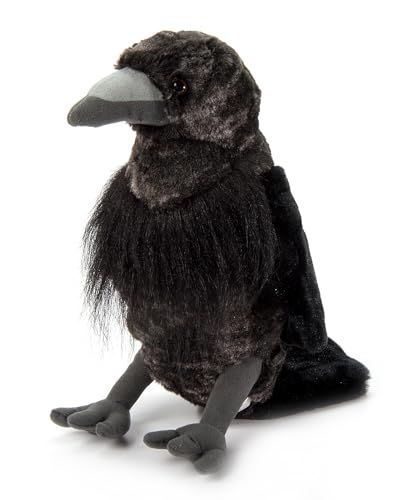 Black Raven Stuffed Animal, Wild Onez by Zoologee