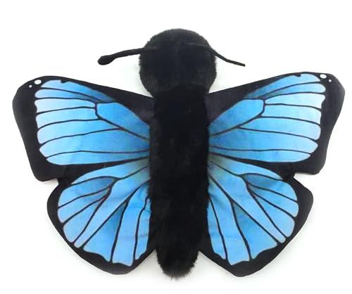 Blue Monarch Butterfly Slap Bracelet Stuffed Animal by Zoologee