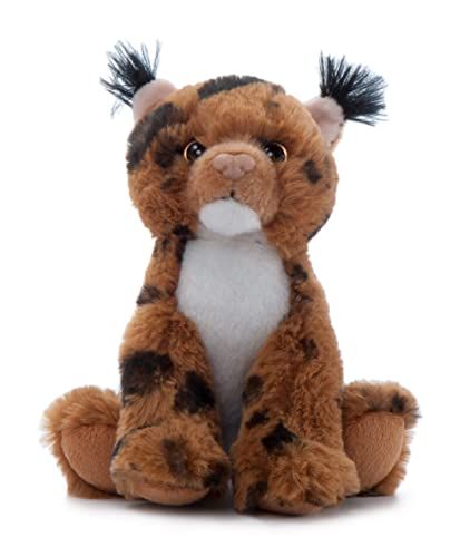 Bobcat Stuffed Animal Plushie, Babiez by Zoologee