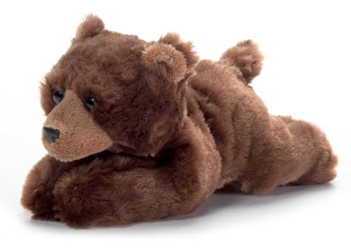 Brown Bear Stuffed Animal Plushie, Scoopz by Zoologee
