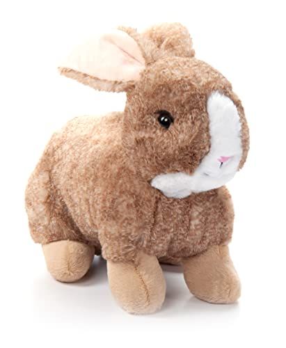 Brown Bunny Rabbit Stuffed Animal Plushie, Wild Onez by Zoologee