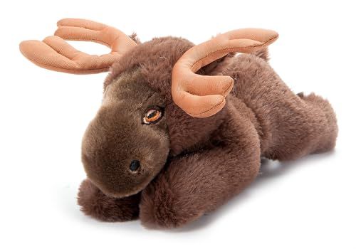 Brown Moose Stuffed Animal Plushie by Zoologee