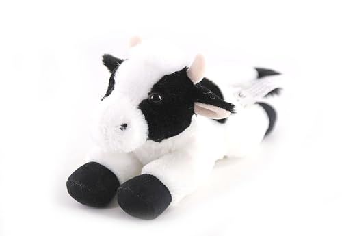 Cow Stuffed Animal Plushie, Scoopz by Zoologee