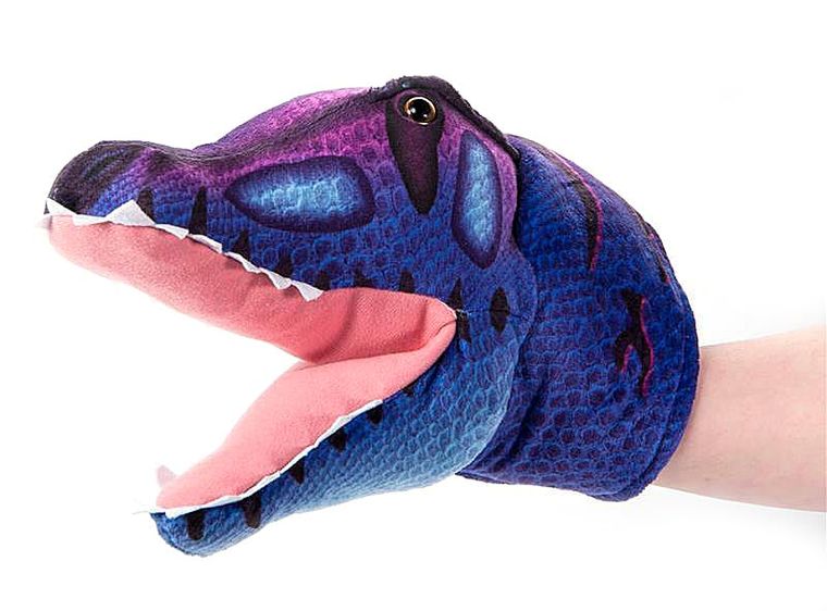 Dinosaur Spinosaurus Hand Puppet Stuffed Animal by Zoologee