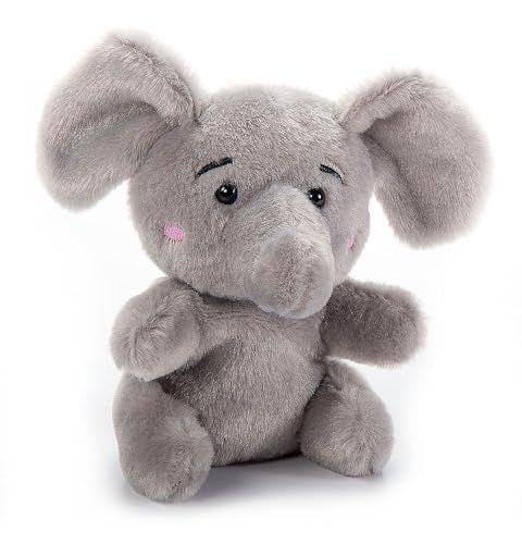Elephant Stuffed Animal Plushie, Nuggetz by Zoologee
