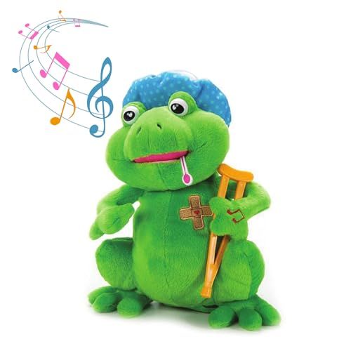 Feel Better Musical Frog Stuffed Animal by Zoologee