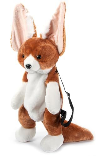 Fennec Fox Plush Backpack Stuffed Animal by Zoologee