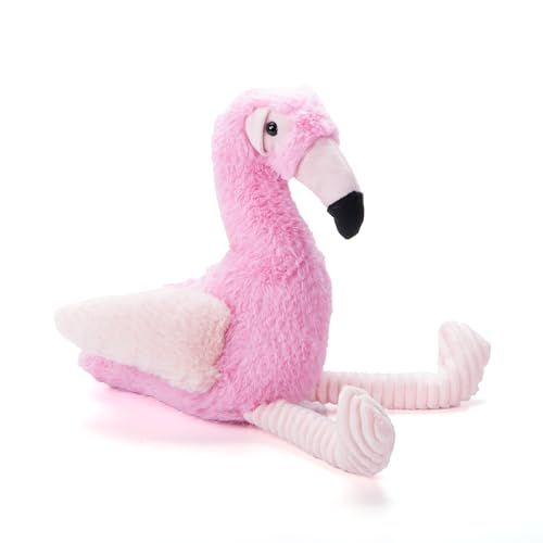 Flamingo Stuffed Animal Plushie, Fuzzlez by Zoologee