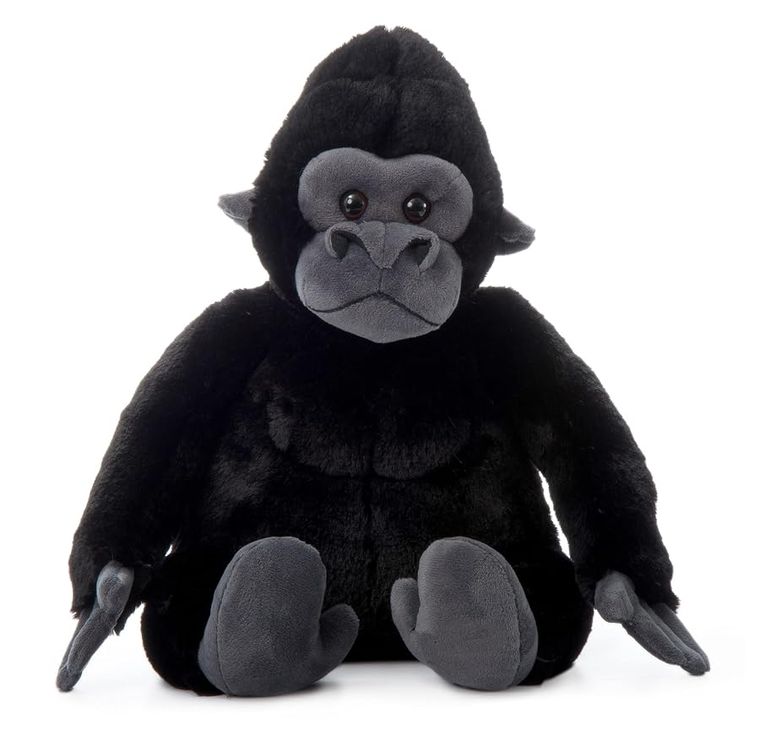 Gorilla Stuffed Animal Plushie, Wild Onez by Zoologee
