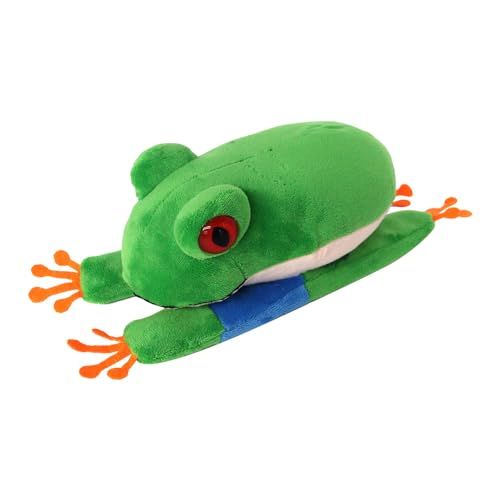Green Red-Eyed Tree Frog Slap Bracelet by Zoologee
