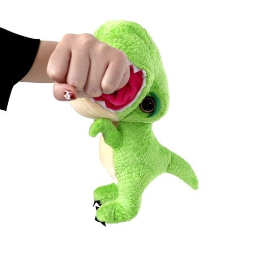 Green T-Rex Slap Bracelet Stuffed Animal by Zoologee