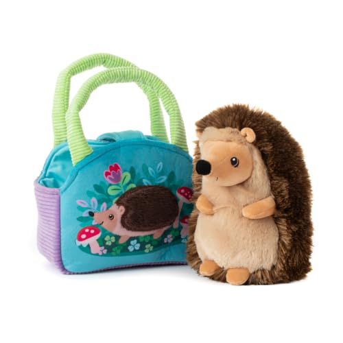 Hedgehog Purse Plush Set Stuffed Animal by Zoologee