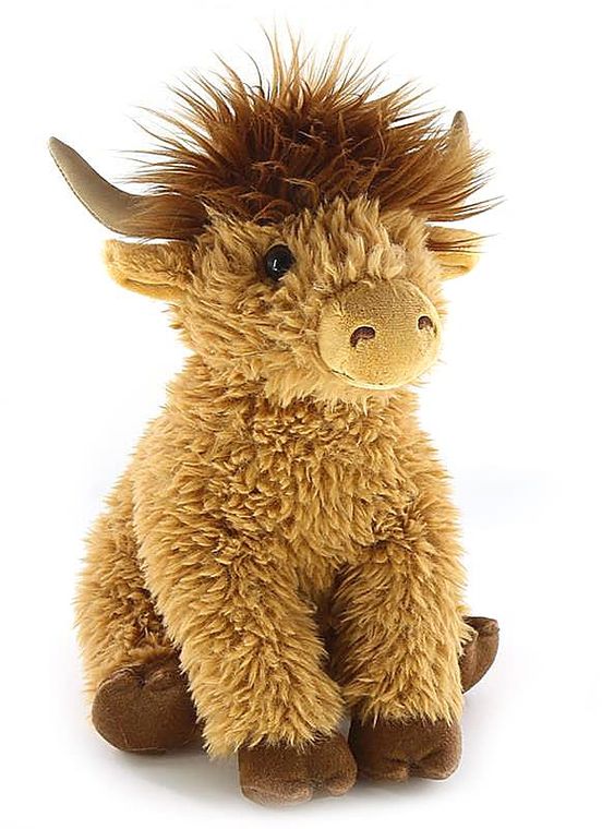 Highland Cow Stuffed Animal, Wild Onez by Zoologee
