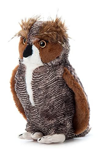 Horned Owl Stuffed Animal, Wild Onez by Zoologee