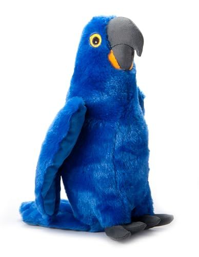 Hyacinth Macaw Stuffed Animal Plushie by Zoologee