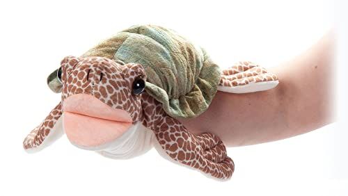 Interactive Puppets Sea Turtle Hand Puppet by Zoologee