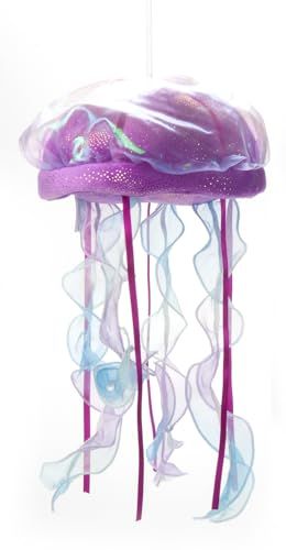 Jellyfish Stuffed Animal, Gifts for Girls, Sparkly Jellyfish Plush Toys (Purple, ) by Zoologee