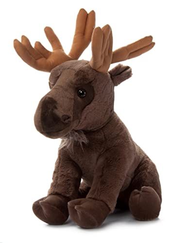 Jumbo Moose Stuffed Animal, Wild Onez by Zoologee