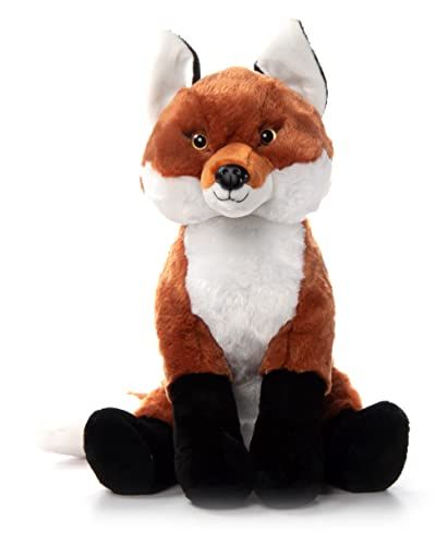 Jumbo Red Fox Stuffed Animal, Wild Onez by Zoologee