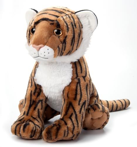 Jumbo Tiger Stuffed Animal, Wild Onez by Zoologee