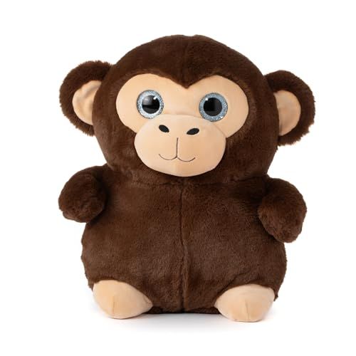 Monkey Stuffed Animal Plushie, Puffimalz by Zoologee