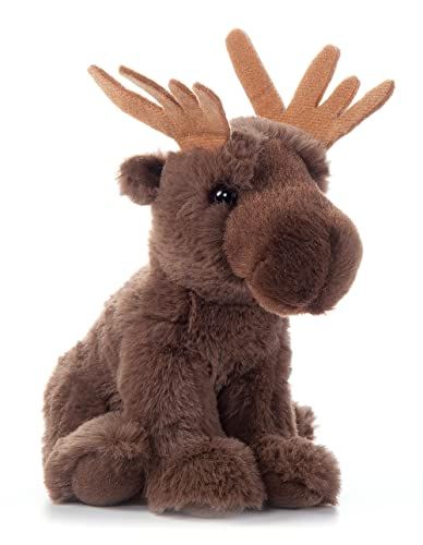 Moose Stuffed Animal Plushie, Babiez by Zoologee