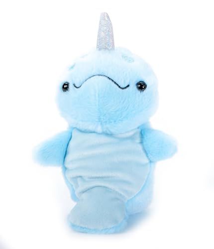 Narwhal Stuffed Animal Plushie, Nuggetz by Zoologee