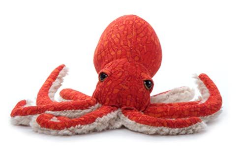 Pacific Red Octopus Stuffed Animal Plushie, Wild Onez by Zoologee