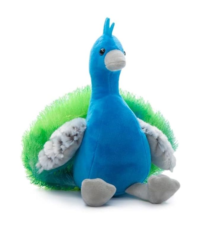 Peacock Stuffed Animal Plush, Wild Onez by Zoologee