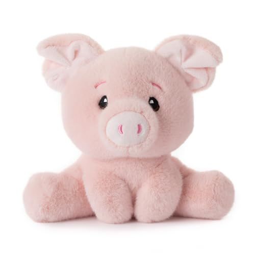 Pig Stuffed Animal Plushie, Snugletz by Zoologee