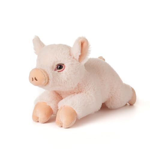 Pig Stuffed Animal Plushie by Zoologee