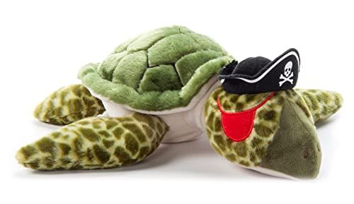 Pirate Sea Turtle Stuffed Animal Plushie by Zoologee