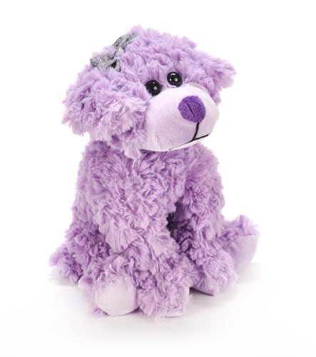 Purple Scruffy Dog Stuffed Animal Plushie by Zoologee
