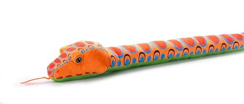Rainbow Boa Snake Stuffed Animal Plushie by Zoologee