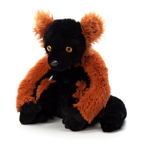 Red Ruffed Lemur Stuffed Animal Plushie, Wild Onez by Zoologee