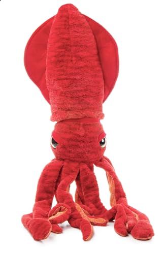 Red Squid Stuffed Animal, Wild Onez by Zoologee