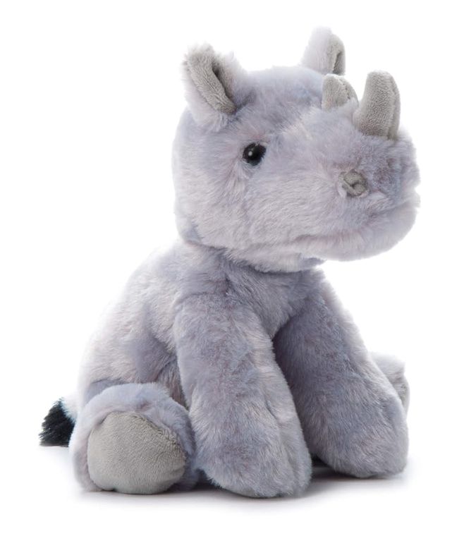 Rhino Stuffed Animal Plushie by Zoologee
