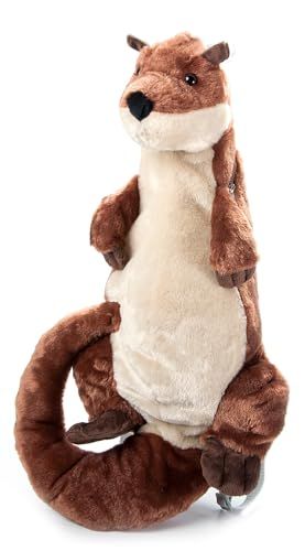 River Otter Plush Backpack Stuffed Animal by Zoologee