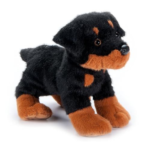 Rottweiler Dog Stuffed Animal Plushie by Zoologee