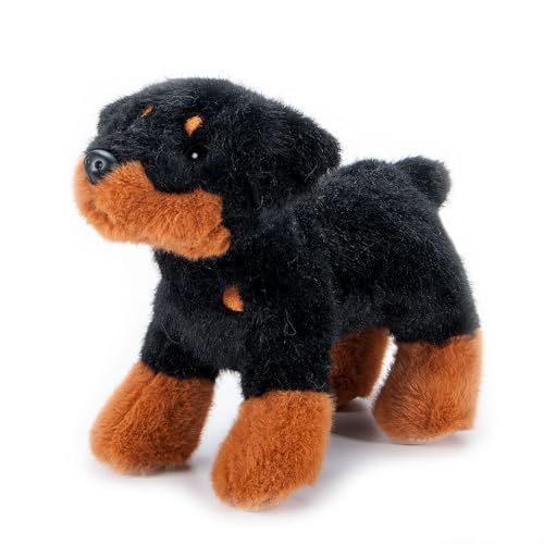 Rottweiler Dog Stuffed Animal Plushie by Zoologee