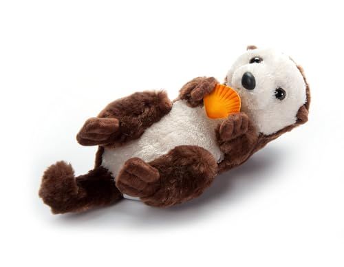 Sea Otter Stuffed Animal Plushie, Scoopz by Zoologee
